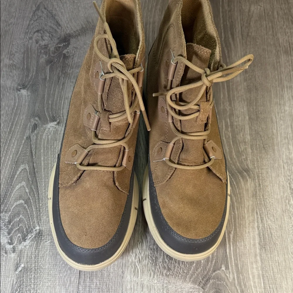 Sorel Brown Lace Up Boots - Picture 5 of 10